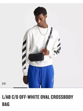 Off-White L/AB Edition Cross Body Bag